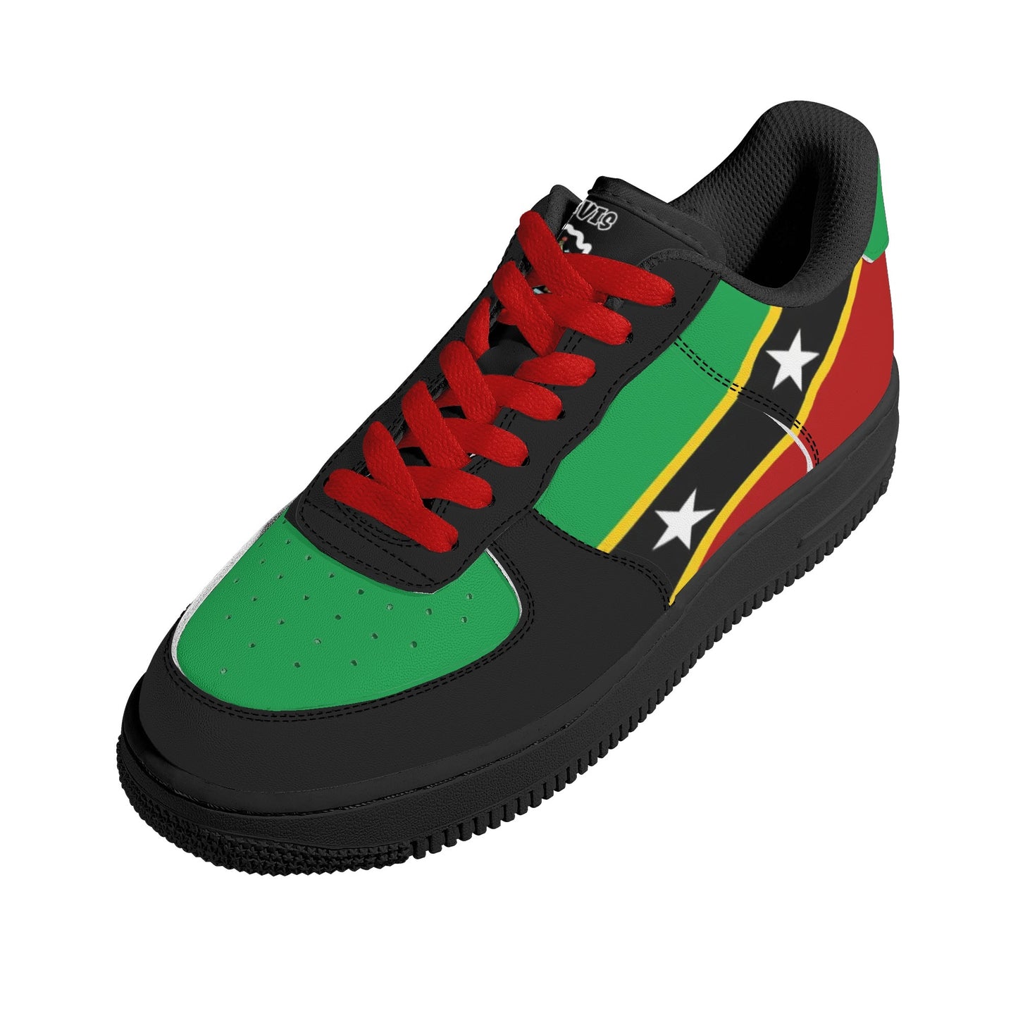 St Kitts and Nevis flag low top shoes with Caribbean island colors - image 13