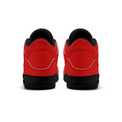 All Red Sneakers