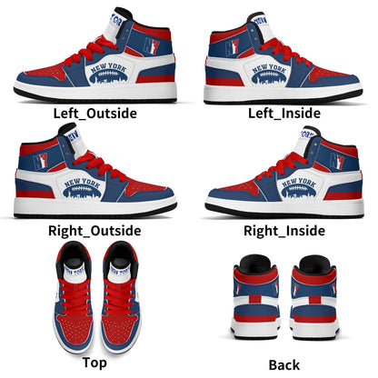 New York Football Team Themed Shoes For Kids