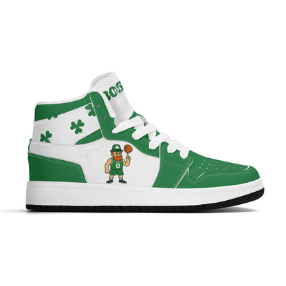 Boston Basketball Team Themed Shoes For Kids