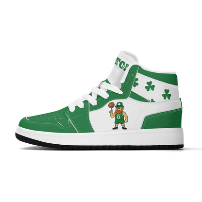 Boston Basketball Team Themed Shoes For Kids