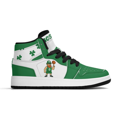 Boston Basketball Team Themed Shoes For Kids