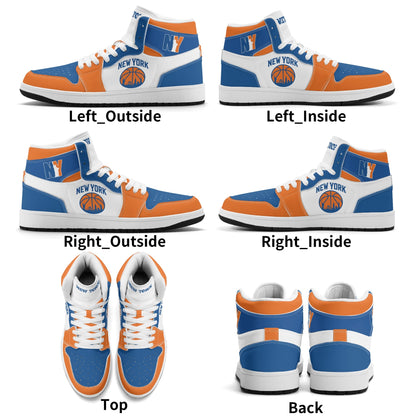 New York Basketball Team Themed Shoes