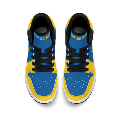 Golden State Basketball Team Themed Shoes For Kids