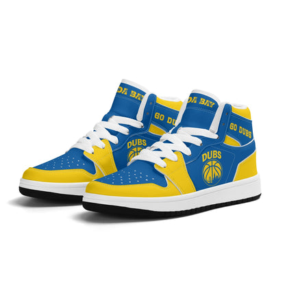 Golden State Basketball Team Themed Shoes For Kids