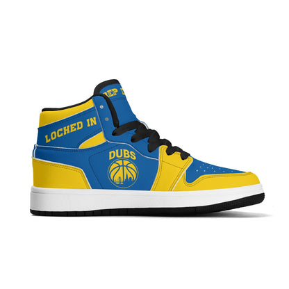 Golden State Basketball Team Themed Shoes For Kids
