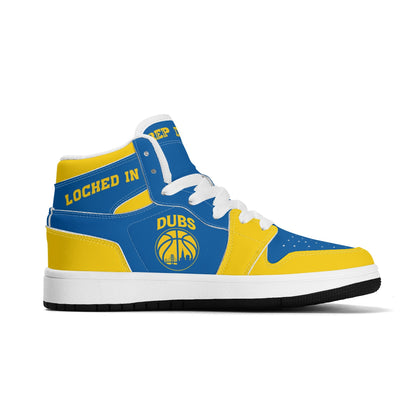 Golden State Basketball Team Themed Shoes For Kids