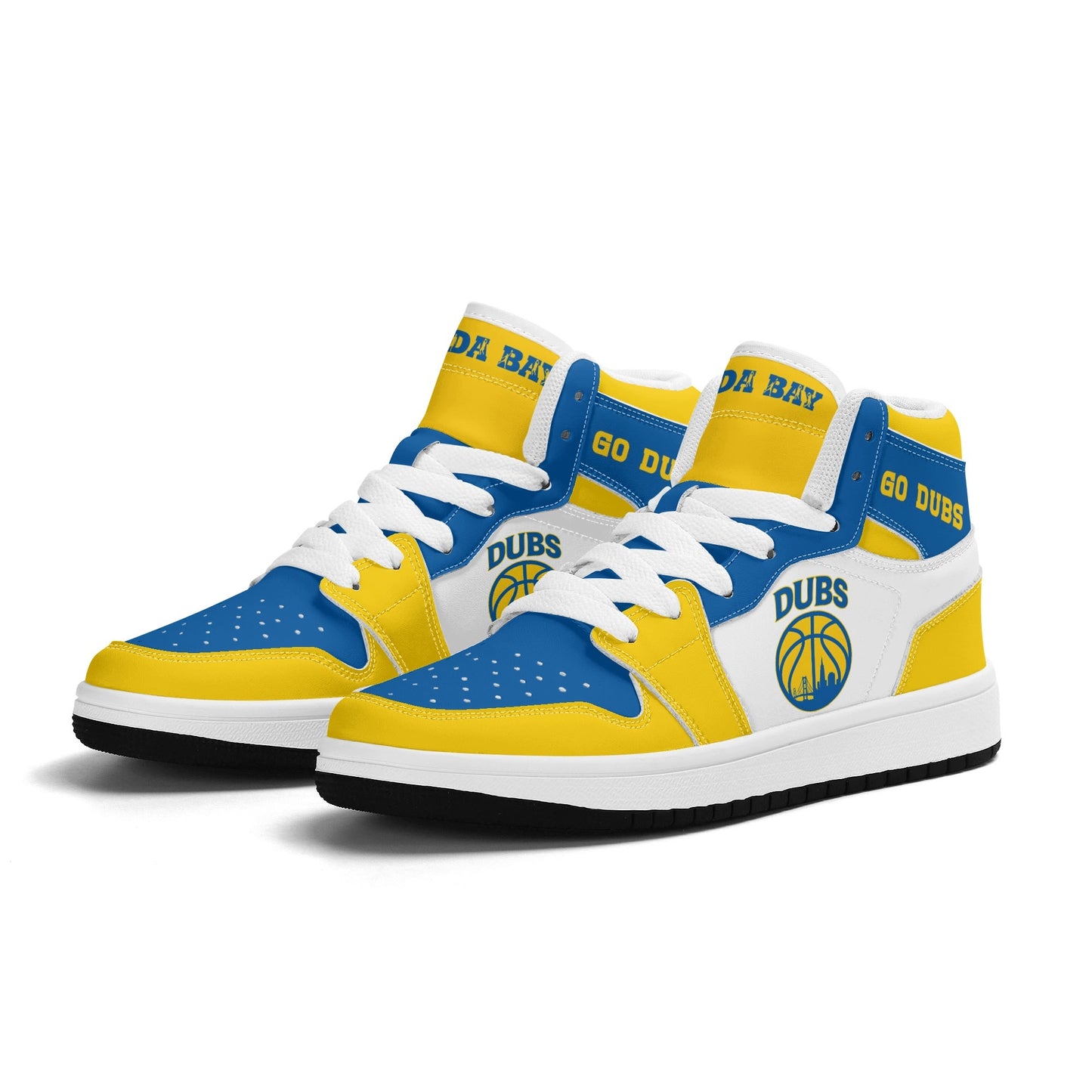 Golden State Basketball Team Themed Shoes For Kids