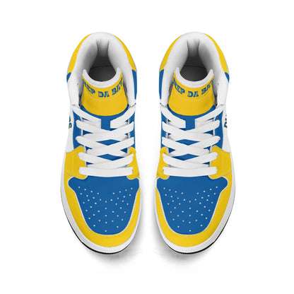 Golden State Basketball Team Themed Shoes For Kids