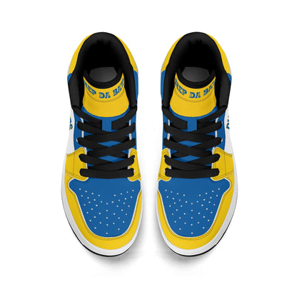 Golden State Basketball Team Themed Shoes For Kids