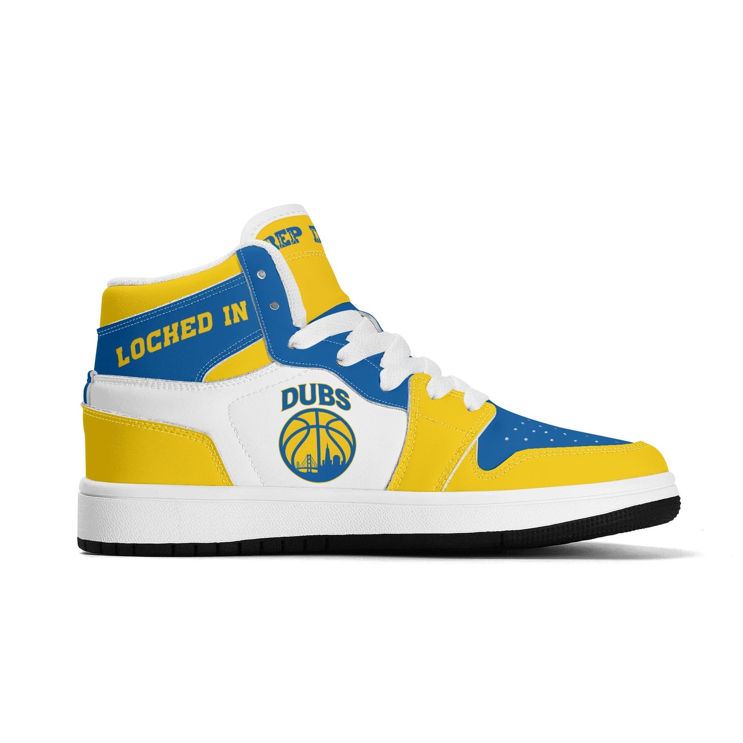Golden State Basketball Team Themed Shoes For Kids