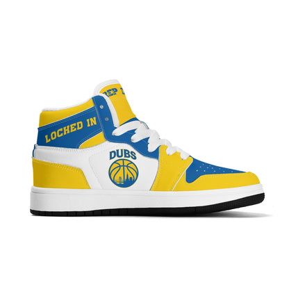 Golden State Basketball Team Themed Shoes For Kids