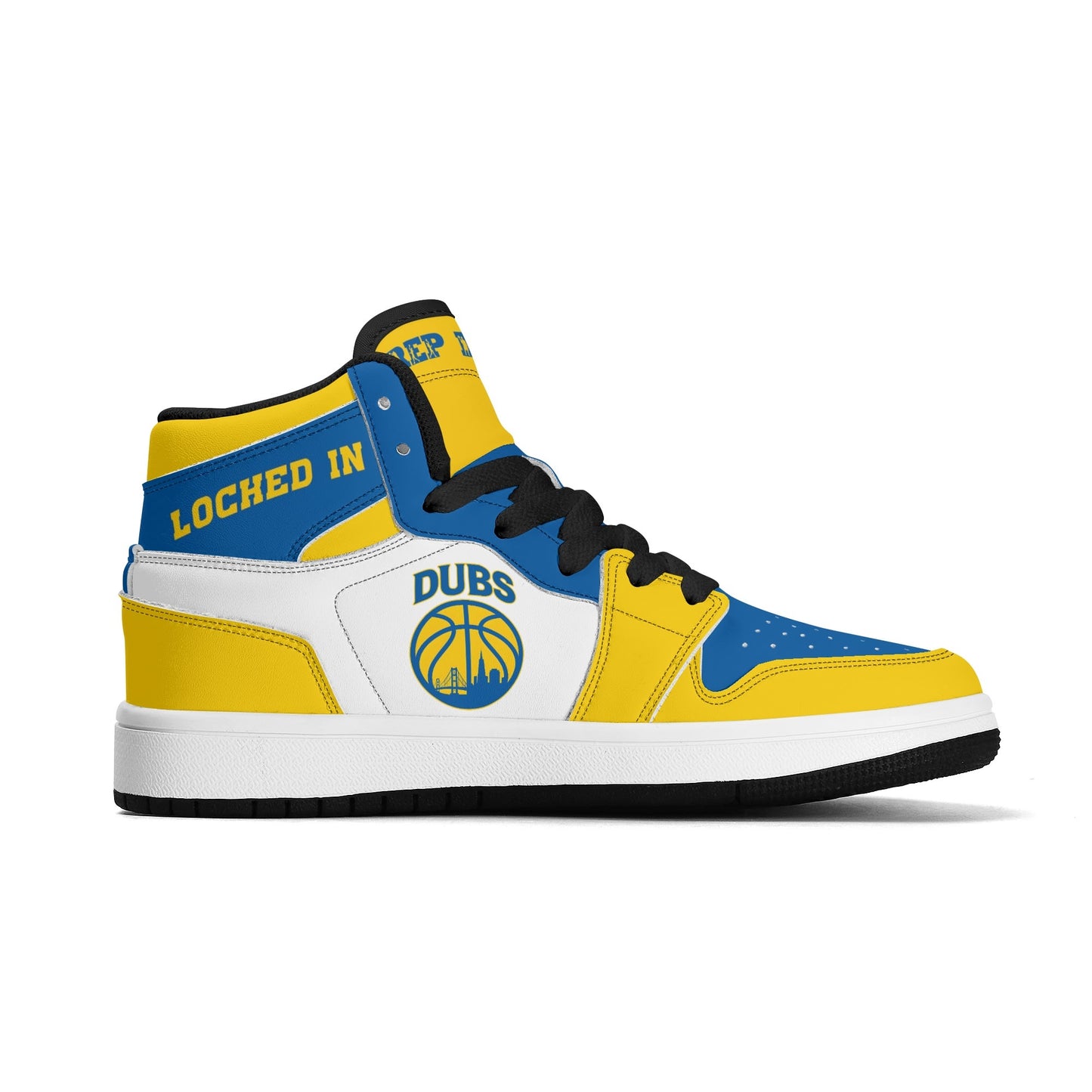 Golden State Basketball Team Themed Shoes For Kids