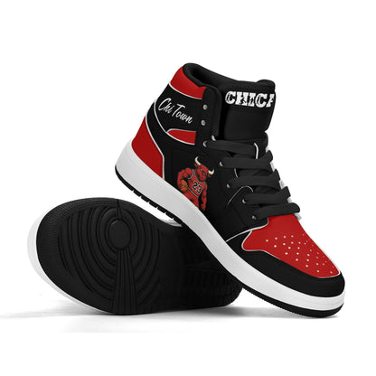 Chicago Basketball Team Themed Shoes For Kids