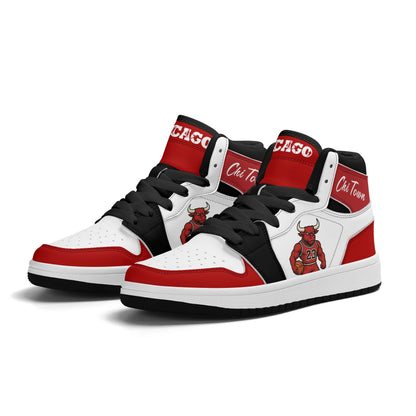 Chicago Basketball Team Themed Shoes For Kids