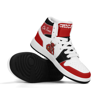 Chicago Basketball Team Themed Shoes For Kids