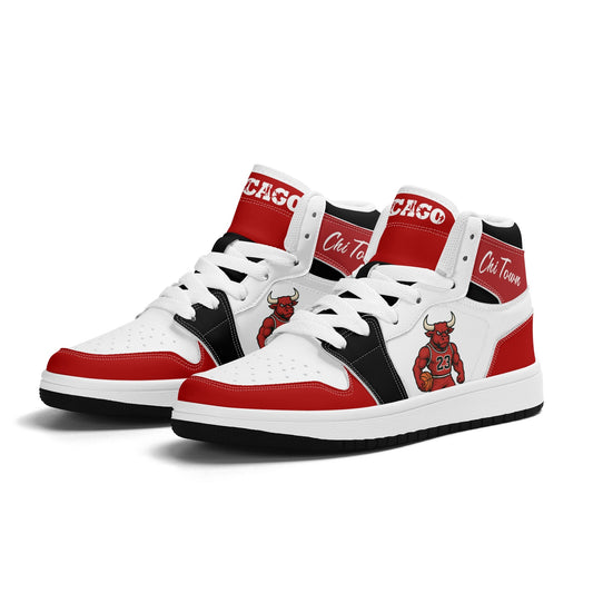 Chicago Basketball Team Themed Shoes For Kids