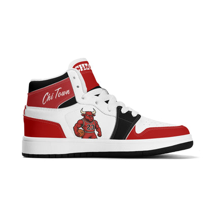 Chicago Basketball Team Themed Shoes For Kids