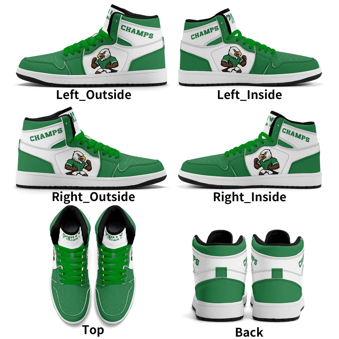 Philadelphia Football Team Shoes KG in green colorway