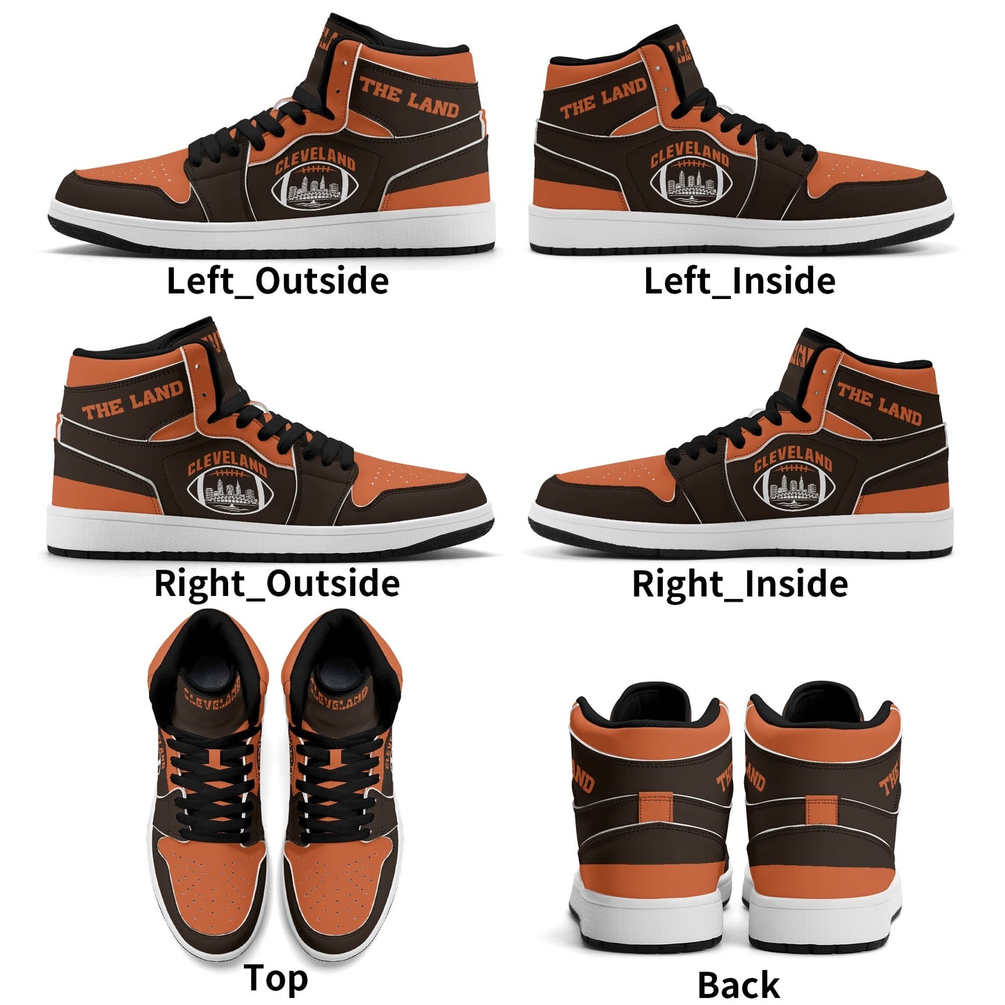 Cleveland Football Team Sport Shoes