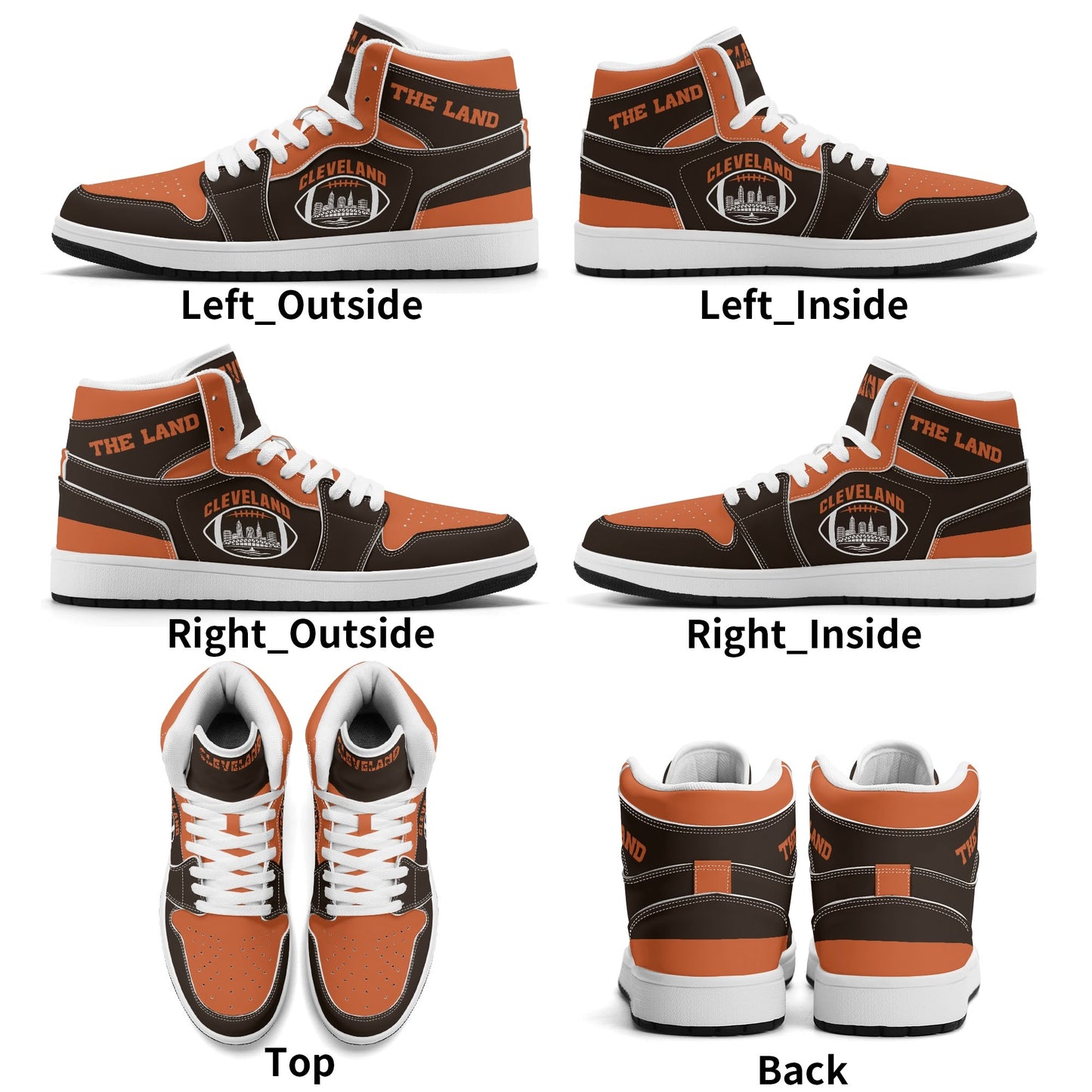 Cleveland Football Team Sport Shoes