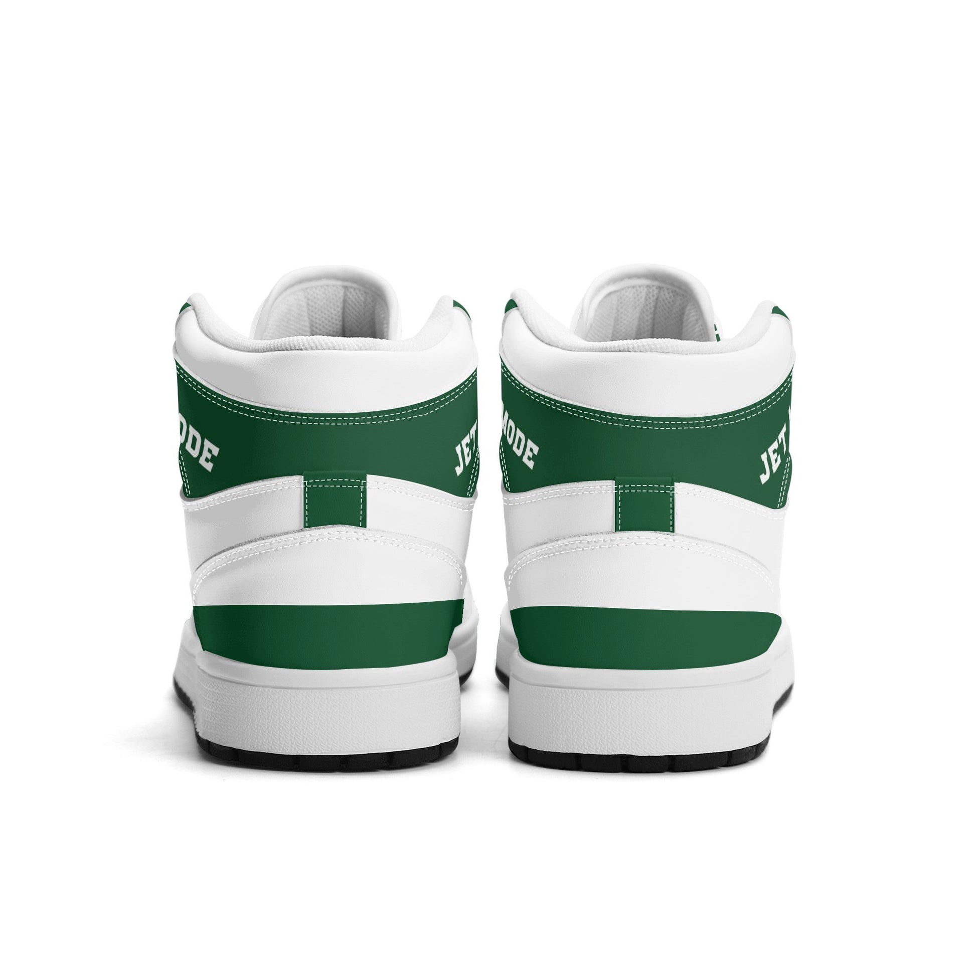 New York football-inspired high top sneakers in white with all-over city graphic printed upper