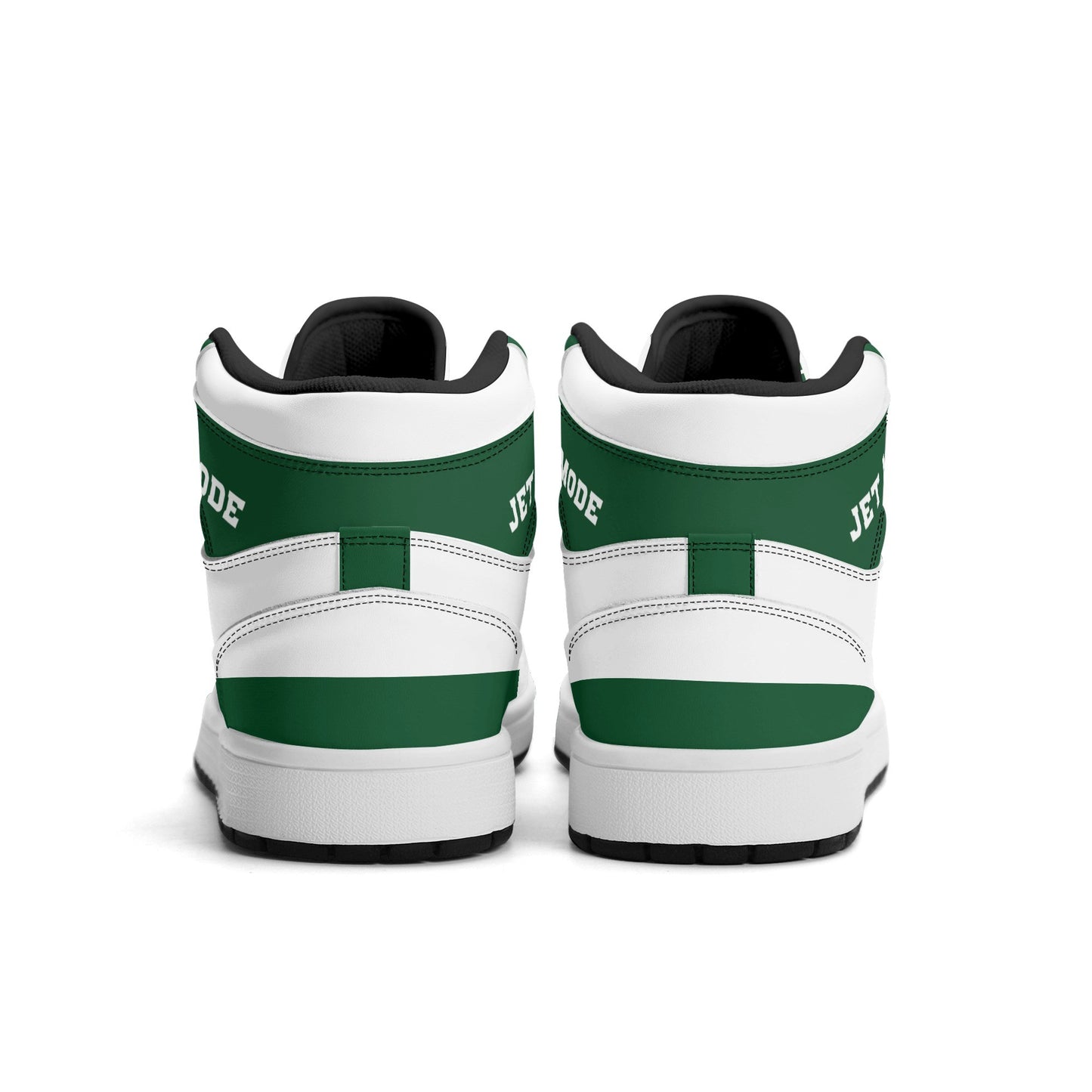 New York football-inspired high top sneakers in white with all-over city graphic printed upper
