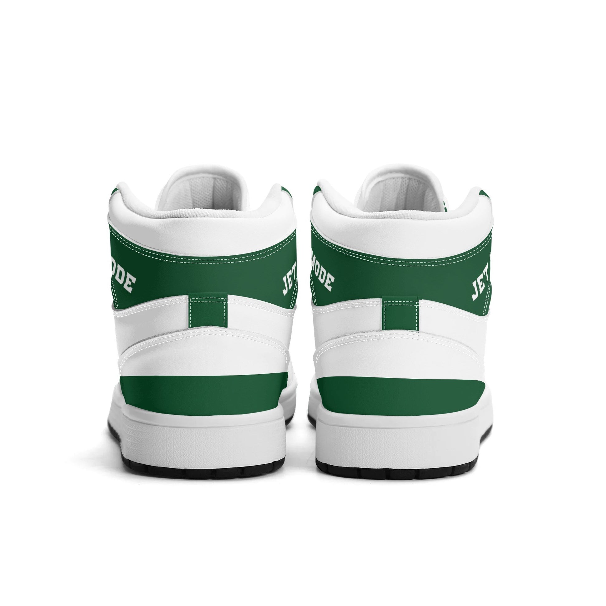 New York football-inspired high top sneakers in white with all-over city graphic printed upper
