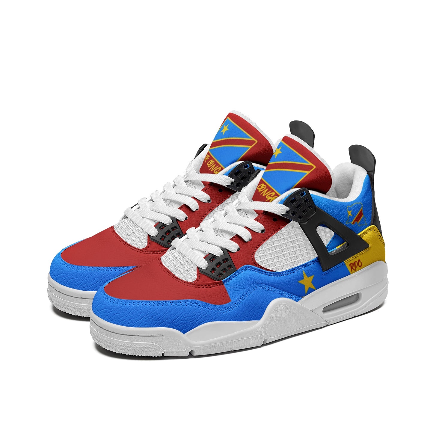 DR Congo Flag Shoes