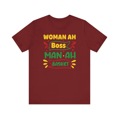 Jamaica T-Shirt - Woman Ah Boss