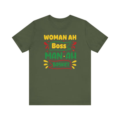 Jamaica T-Shirt - Woman Ah Boss