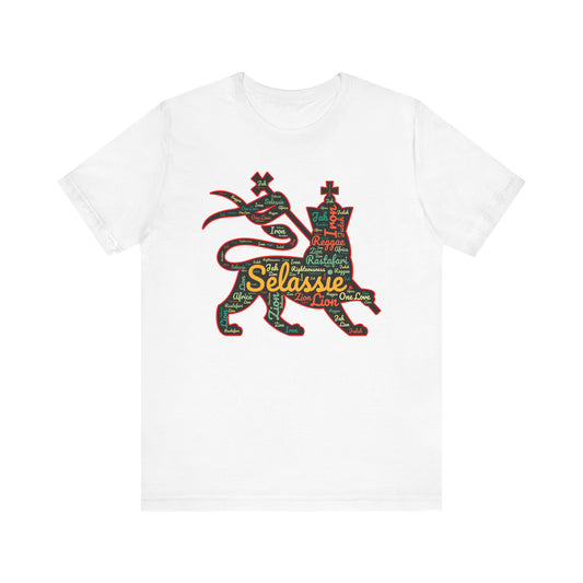 Rasta Lion Of Judah Cotton T-Shirt