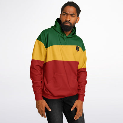 Rasta Heavy Hoodie & Cargo Sweatpants Set