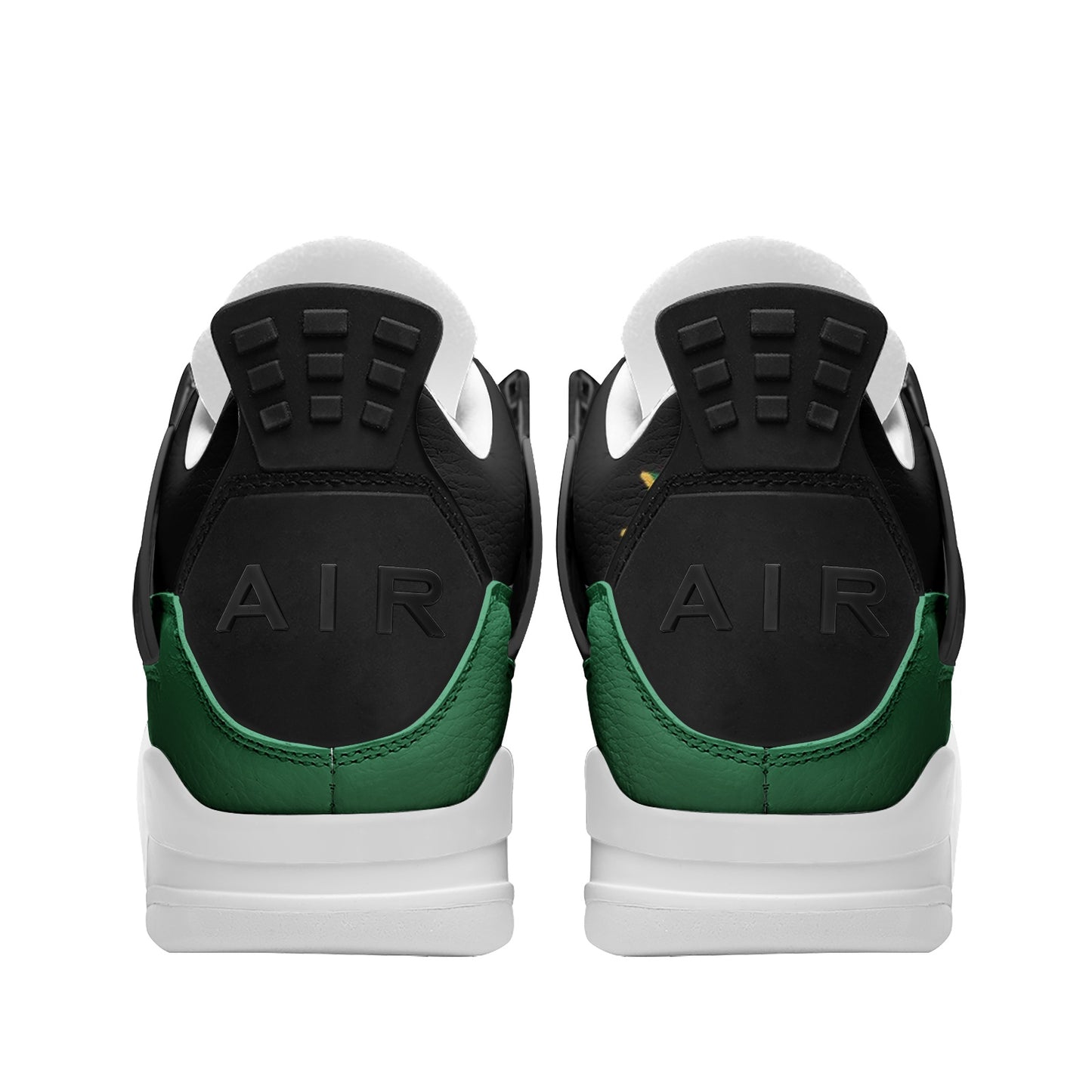 Jamaica Flag Shoes - Rebel Sole Mid Top Sneakers - Yaadie Pride