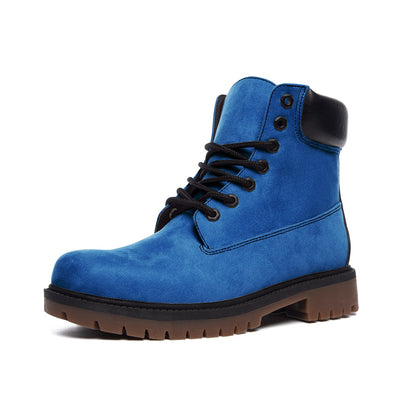 Blue Suede Boots