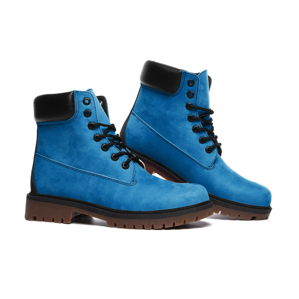 Blue Suede Boots