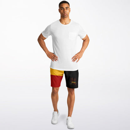 Rasta Athletic Shorts