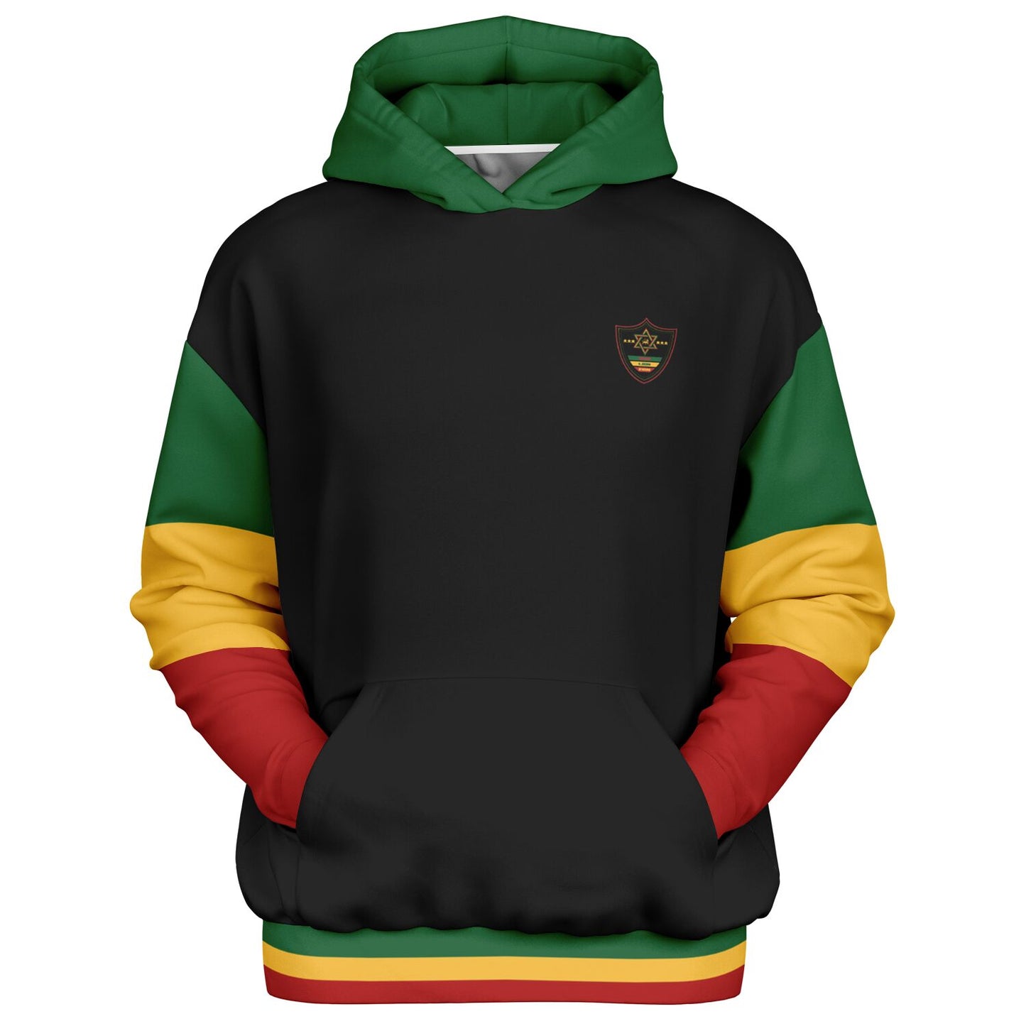 Rasta Heavy Hoodie & Cargo Sweatpants