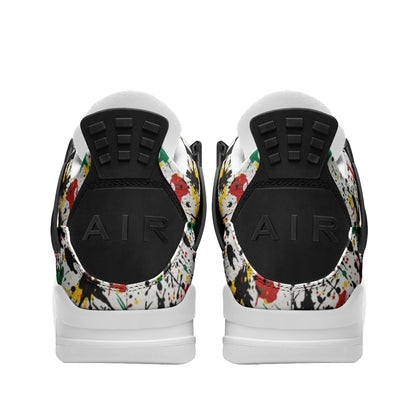 Rasta Shoes - Paint Splatter Sneakers