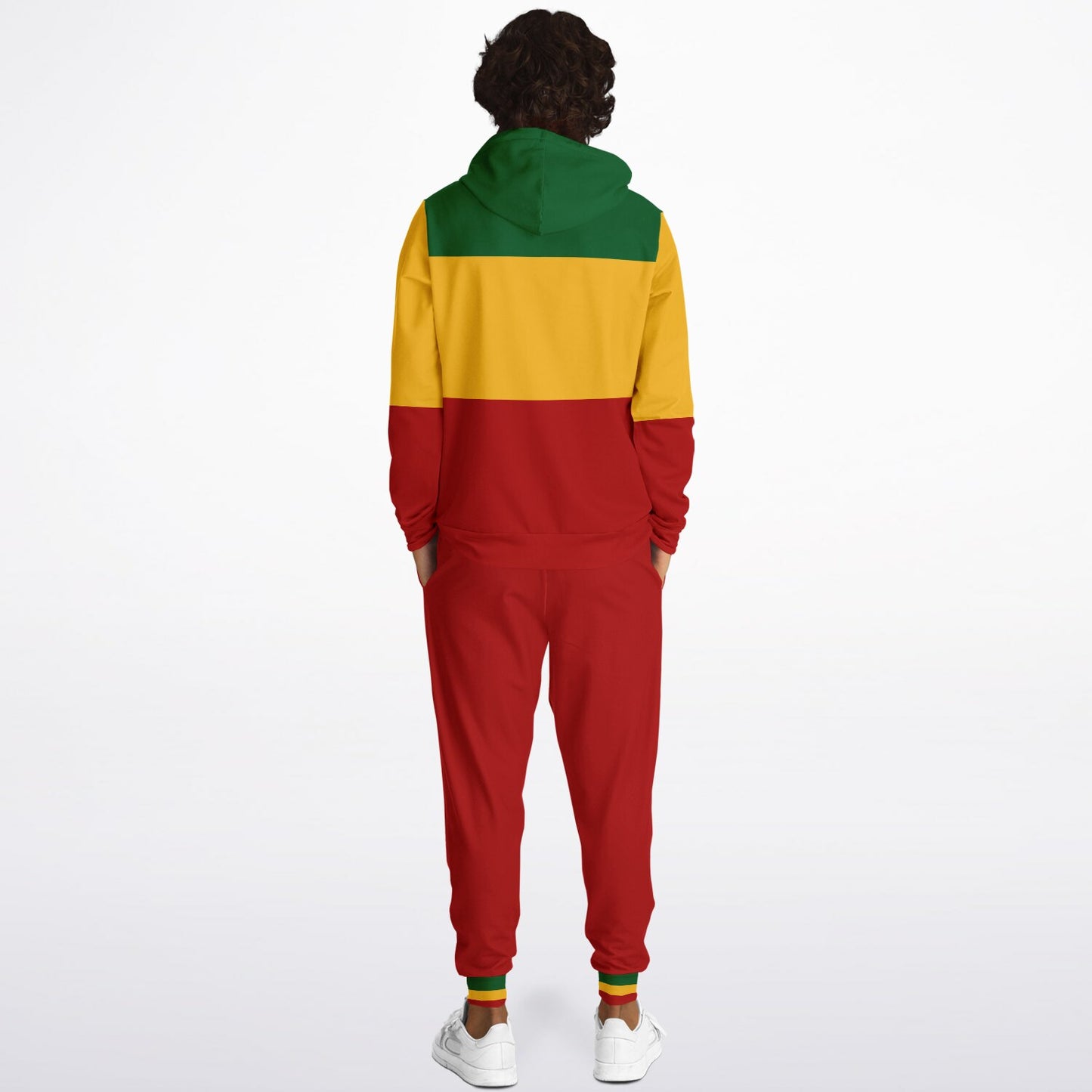 Rasta Casual Pull Over Hoodie & Jogger Set