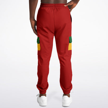 Rasta Heavy Hoodie & Cargo Sweatpants Set