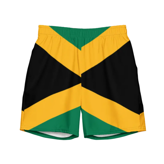 Jamaican Flag Men's Swim Trunks