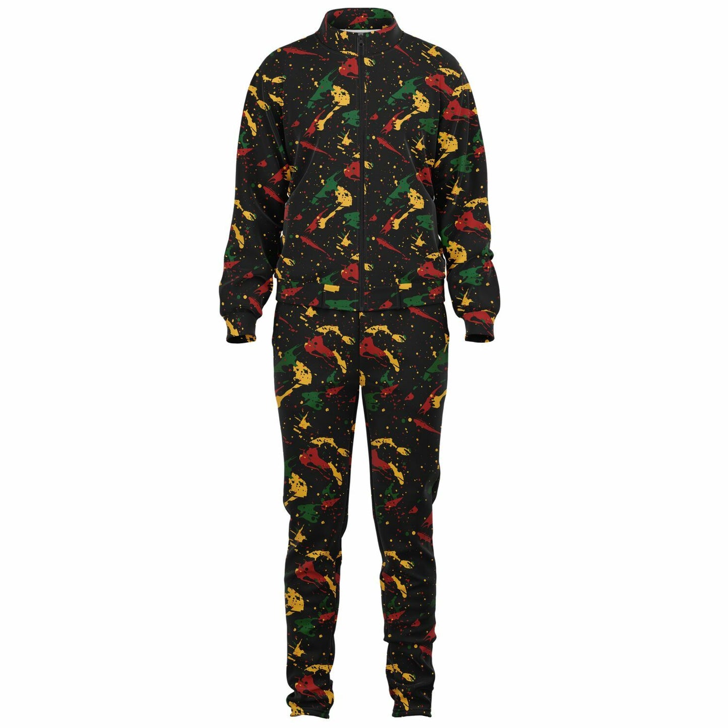 Rasta Splatter Tracksuit