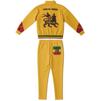 Rasta Tracksuit - Lion Of Judah Yellow