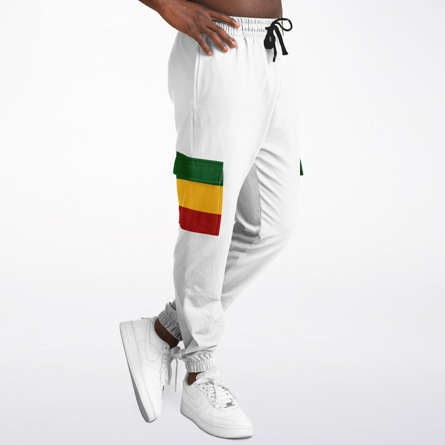 Rasta Heavy Hoodie & Cargo Sweatpants Set