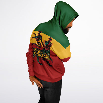 Rasta Heavyweight Pull Over Hoodie