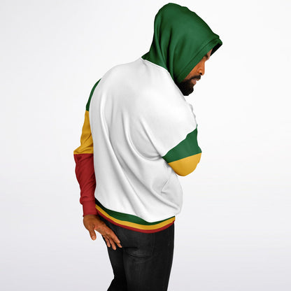 Rasta Heavyweight Pull Over Hoodie