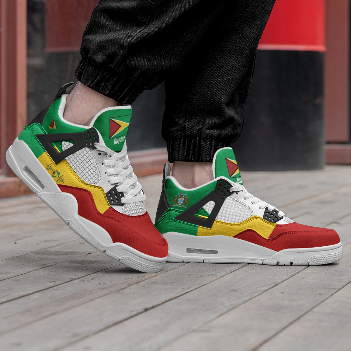 Guyana Mid Top Sneakers - Rebel Sole