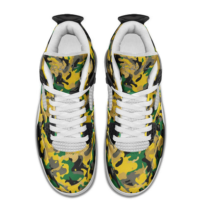 Jamaica Shoes - Camo Basketball Sneakers