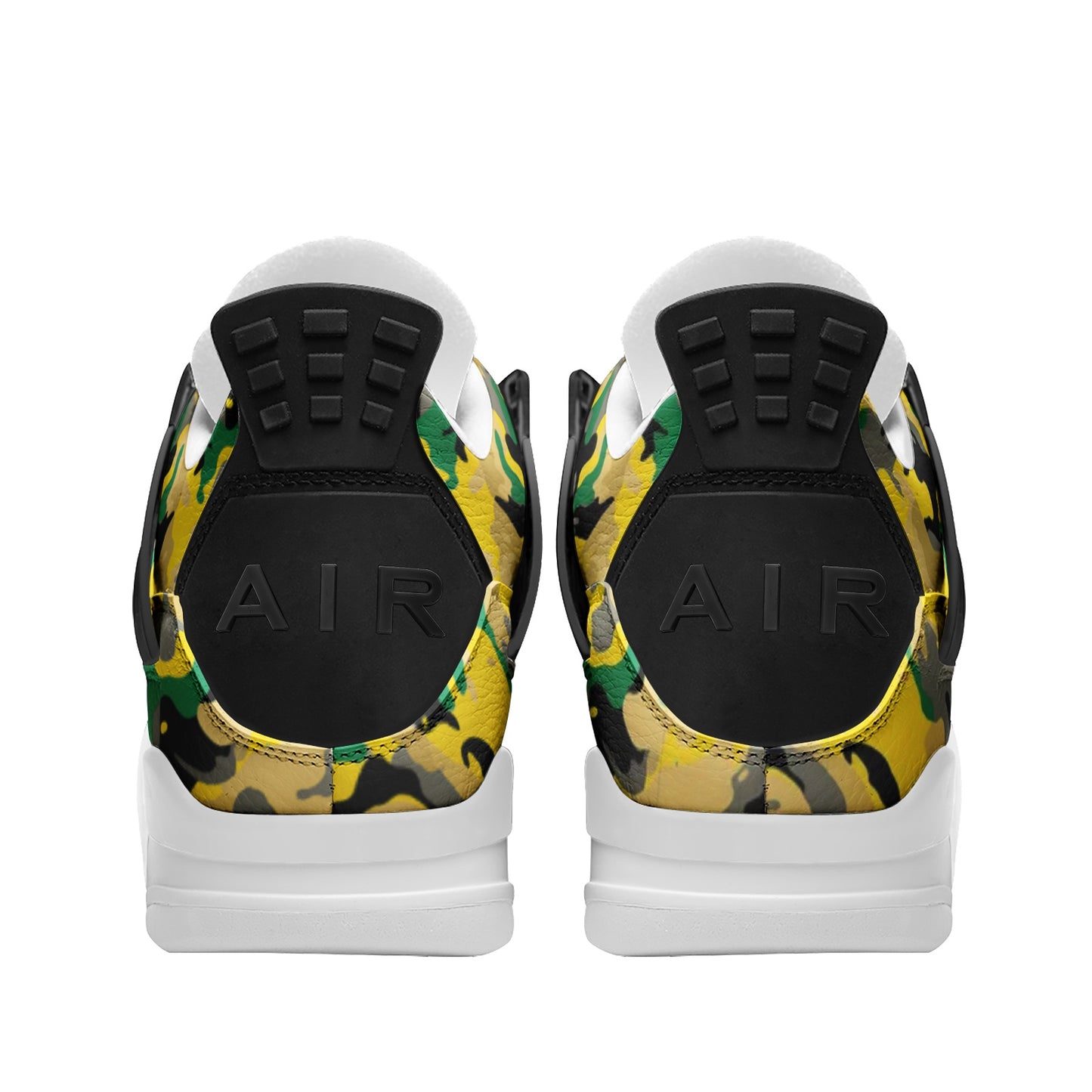 Jamaica Shoes - Camo Basketball Sneakers